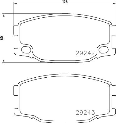 DON PCP1679 - Гальмівні колодки, дискові гальма autozip.com.ua