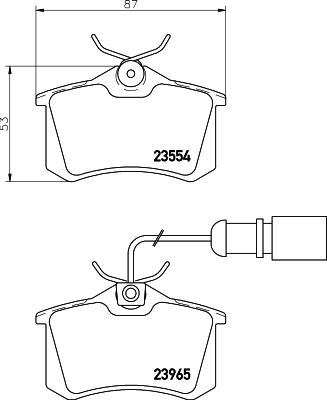 DON PCP1092 - Гальмівні колодки, дискові гальма autozip.com.ua