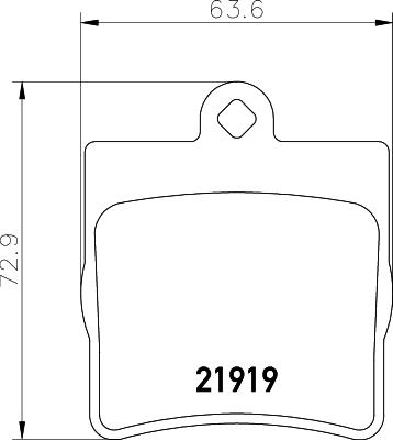 DON PCP1050 - Гальмівні колодки, дискові гальма autozip.com.ua