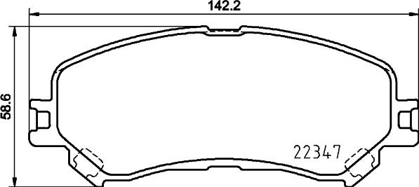 DON PCP1897 - Гальмівні колодки, дискові гальма autozip.com.ua