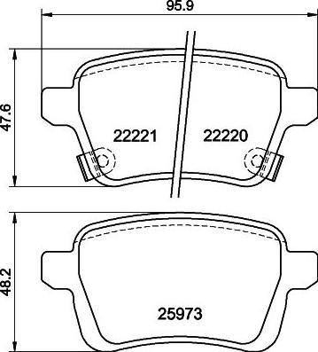 DON PCP1884 - Гальмівні колодки, дискові гальма autozip.com.ua