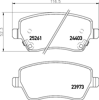 DON PCP1333 - Гальмівні колодки, дискові гальма autozip.com.ua