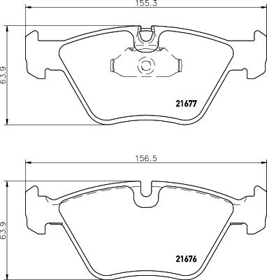 DON PCP1266 - Гальмівні колодки, дискові гальма autozip.com.ua