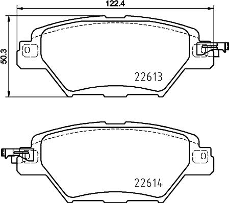 DON PCP1743 - Гальмівні колодки, дискові гальма autozip.com.ua