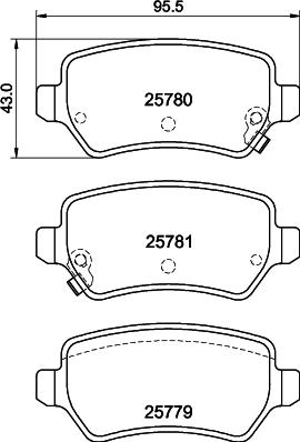 DON PCP1765 - Гальмівні колодки, дискові гальма autozip.com.ua