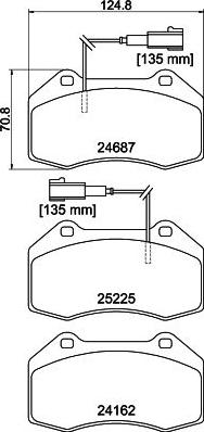 DON PCP2088 - Гальмівні колодки, дискові гальма autozip.com.ua