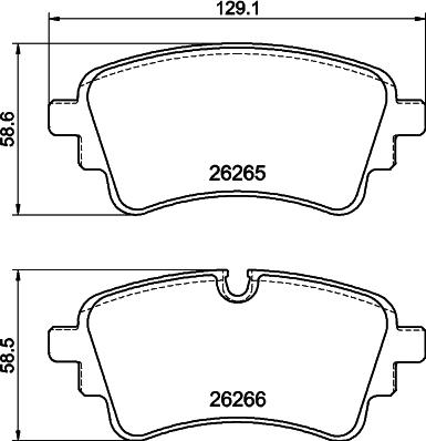 DON PCP2023 - Гальмівні колодки, дискові гальма autozip.com.ua