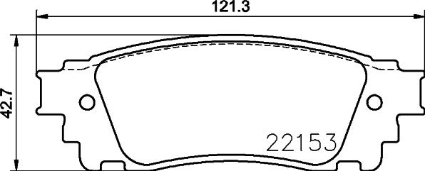 DON PCP2190 - Гальмівні колодки, дискові гальма autozip.com.ua