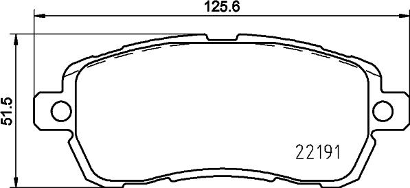 DON PCP2146 - Гальмівні колодки, дискові гальма autozip.com.ua