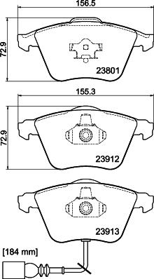 DON PCP2108 - Гальмівні колодки, дискові гальма autozip.com.ua