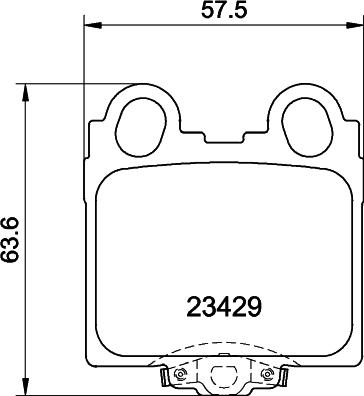 DON PCP2189 - Гальмівні колодки, дискові гальма autozip.com.ua