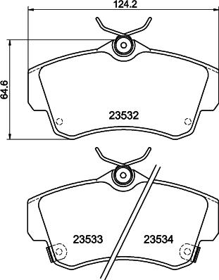 DON PCP2131 - Гальмівні колодки, дискові гальма autozip.com.ua