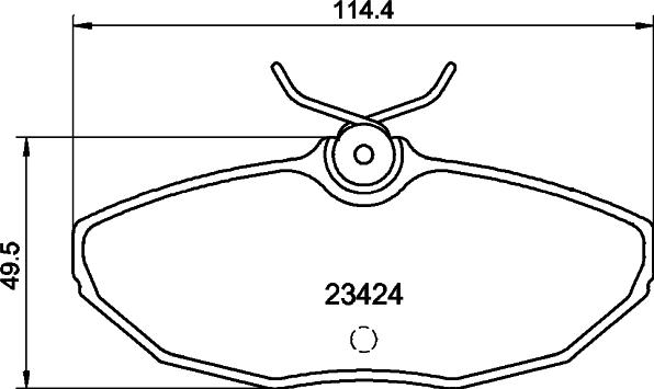 DON PCP2138 - Гальмівні колодки, дискові гальма autozip.com.ua