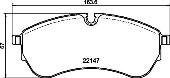 DON PCP2266 - Гальмівні колодки, дискові гальма autozip.com.ua