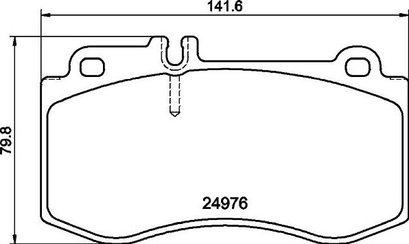 DON PCP2208 - Гальмівні колодки, дискові гальма autozip.com.ua