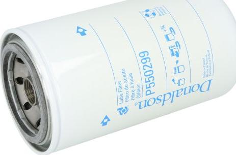 Donaldson P550299 - Масляний фільтр autozip.com.ua