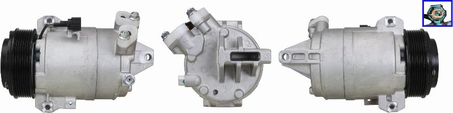 DRI 700511448 - Компресор, кондиціонер autozip.com.ua