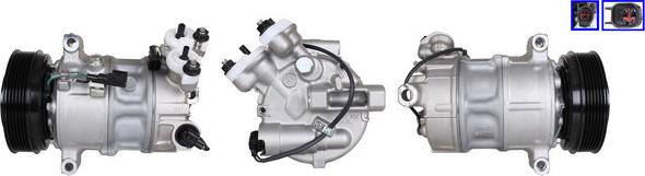 DRI 700511071 - Компресор, кондиціонер autozip.com.ua
