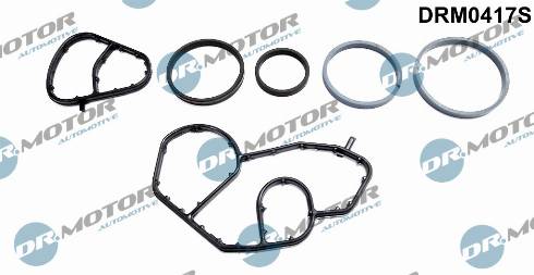 Dr.Motor Automotive DRM0417S - Комплект прокладок, масляний радіатор autozip.com.ua