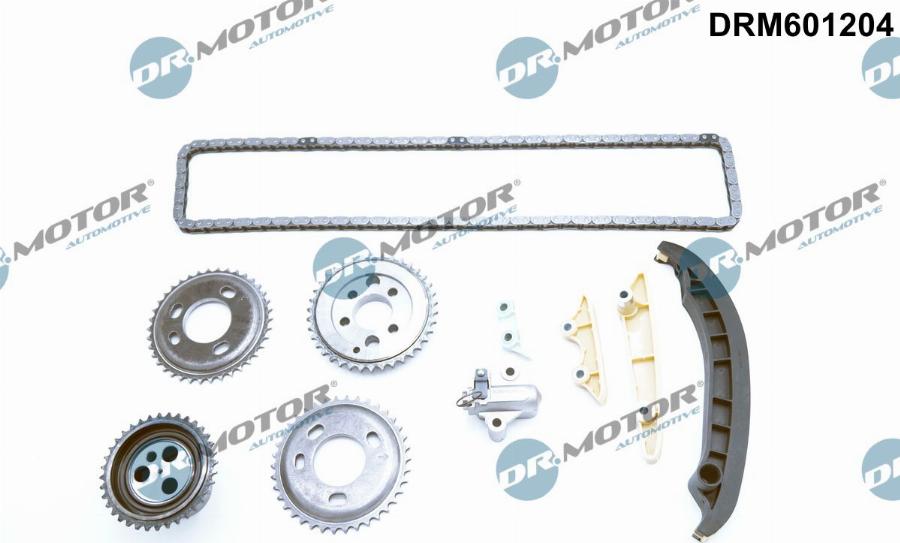 Dr.Motor Automotive DRM601204 - Комплект ланцюга приводу распредвала autozip.com.ua