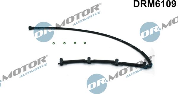 Dr.Motor Automotive DRM6109 - Шланг, витік палива autozip.com.ua