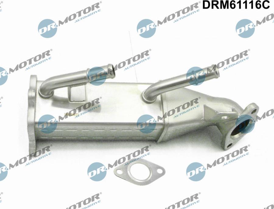 Dr.Motor Automotive DRM61116C - Радіатор, рециркуляція ОГ autozip.com.ua