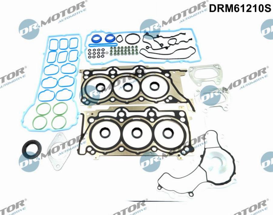 Dr.Motor Automotive DRM61210S - Комплект прокладок, двигун autozip.com.ua