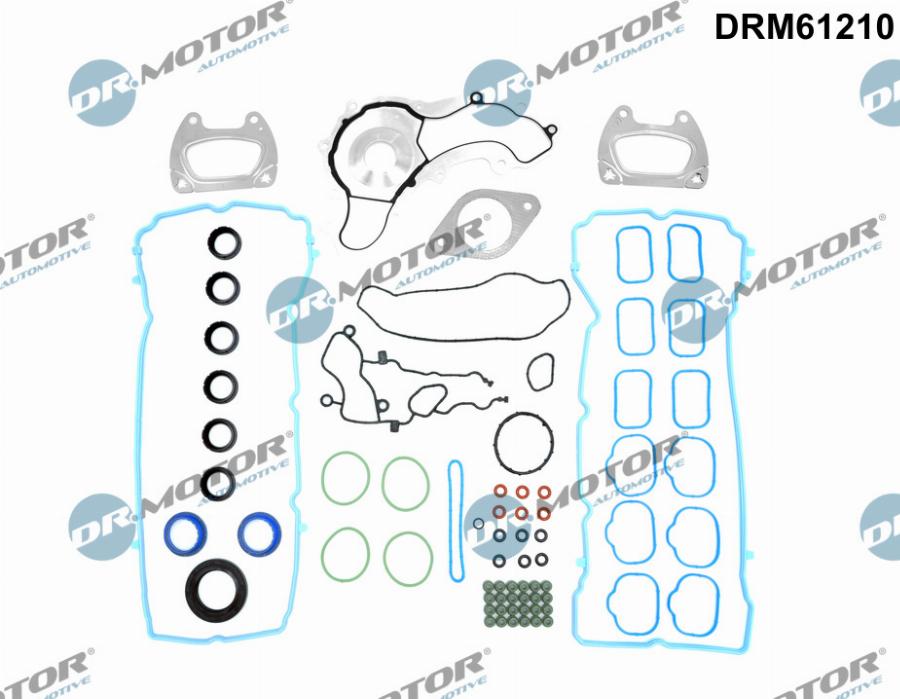 Dr.Motor Automotive DRM61210 - Комплект прокладок, головка циліндра autozip.com.ua