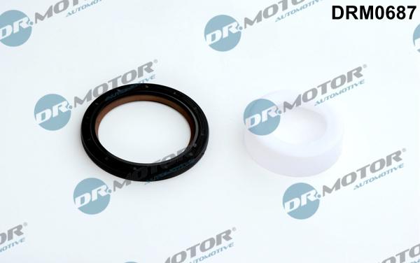 Dr.Motor Automotive DRM0687 - Ущільнене кільце, колінчастий вал autozip.com.ua