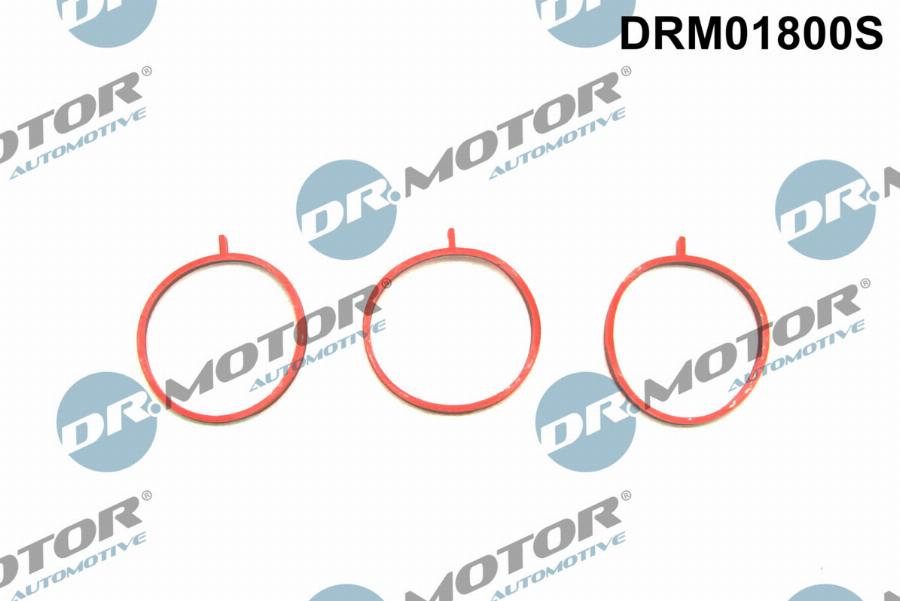 Dr.Motor Automotive DRM01800S - Комплект прокладок, впускний колектор autozip.com.ua