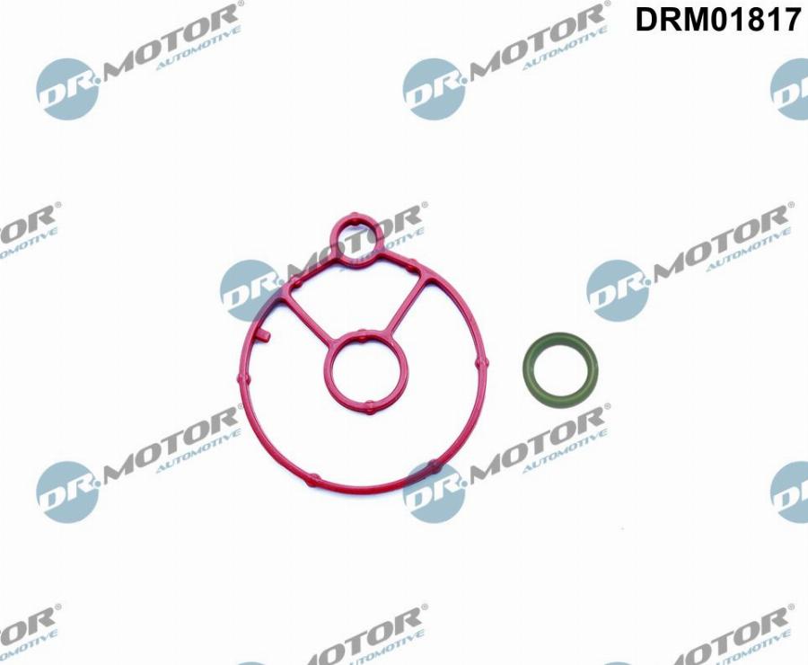 Dr.Motor Automotive DRM01817 - Комплект прокладок, масляний радіатор autozip.com.ua