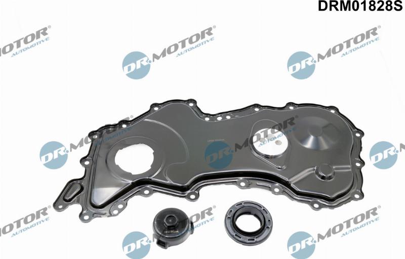 Dr.Motor Automotive DRM01828S - Кришка ГРМ, управління двигуном autozip.com.ua