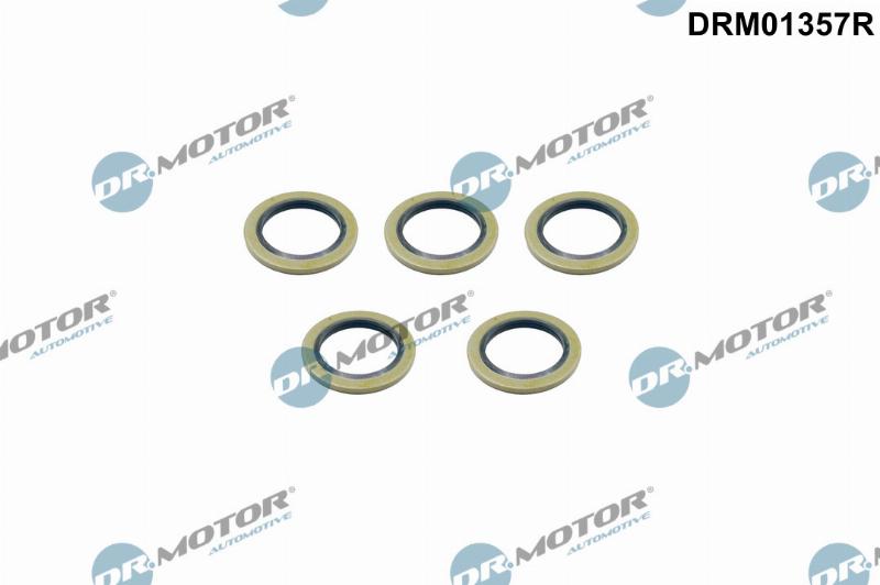 Dr.Motor Automotive DRM01357R - Кільце ущільнювача, нарізна пробка мастилозливного отвору autozip.com.ua