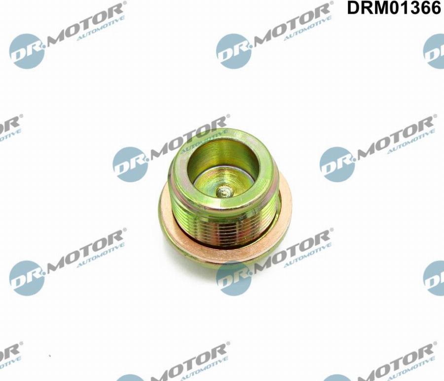 Dr.Motor Automotive DRM01366 - Різьбова пробка, масляний піддон autozip.com.ua