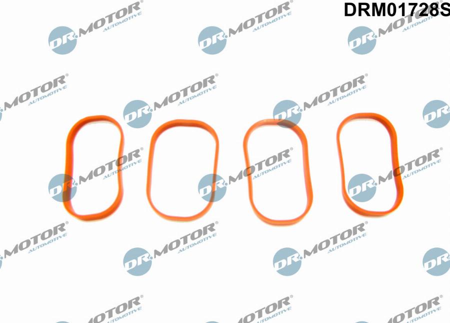 Dr.Motor Automotive DRM01728S - Комплект прокладок, впускний колектор autozip.com.ua