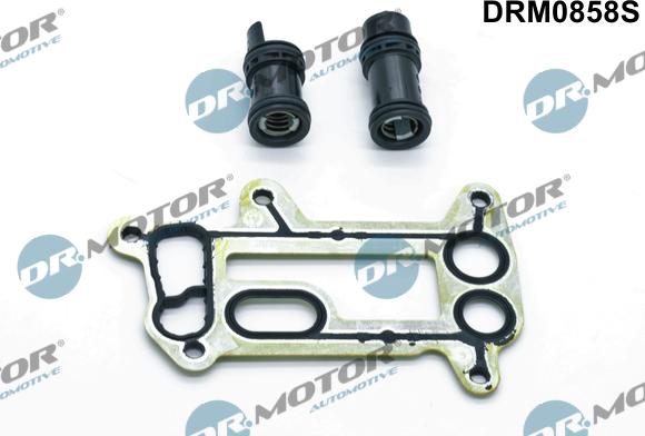 Dr.Motor Automotive DRM0858S - Комплект прокладок, масляний радіатор autozip.com.ua