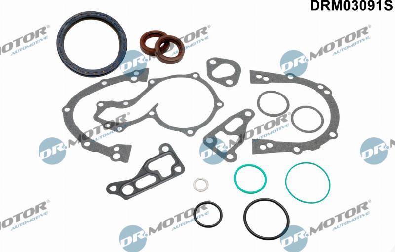Dr.Motor Automotive DRM03091S - Комплект прокладок, блок-картер двигуна autozip.com.ua