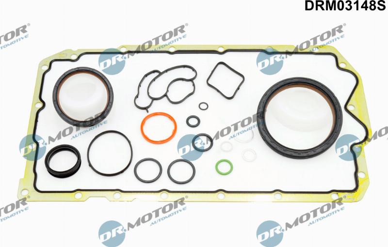 Dr.Motor Automotive DRM03148S - Комплект прокладок, блок-картер двигуна autozip.com.ua