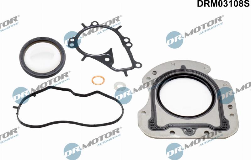 Dr.Motor Automotive DRM03108S - Комплект прокладок, блок-картер двигуна autozip.com.ua