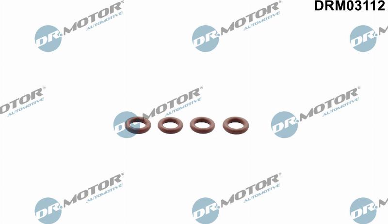 Dr.Motor Automotive DRM03112 - Кільце ущільнювача, клапанна форсунка autozip.com.ua