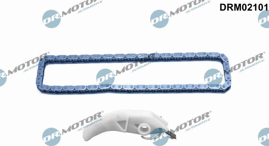 Dr.Motor Automotive DRM02101 - Комплект ланцюга, привід масляного насоса autozip.com.ua
