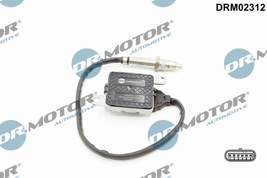 Dr.Motor Automotive DRM02312 - NOx-датчик, впорскування карбаміду autozip.com.ua