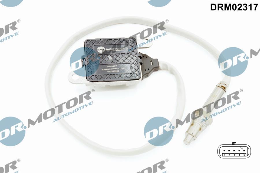 Dr.Motor Automotive DRM02317 - NOx-датчик, впорскування карбаміду autozip.com.ua