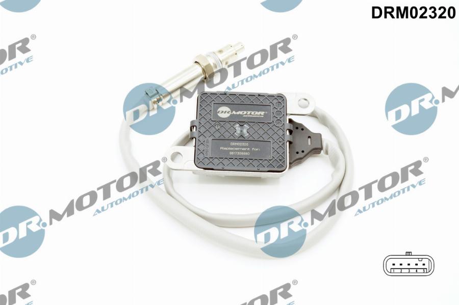 Dr.Motor Automotive DRM02320 - NOx-датчик, впорскування карбаміду autozip.com.ua
