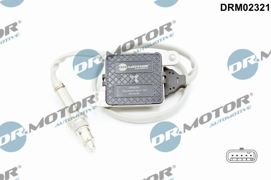 Dr.Motor Automotive DRM02321 - NOx-датчик, впорскування карбаміду autozip.com.ua