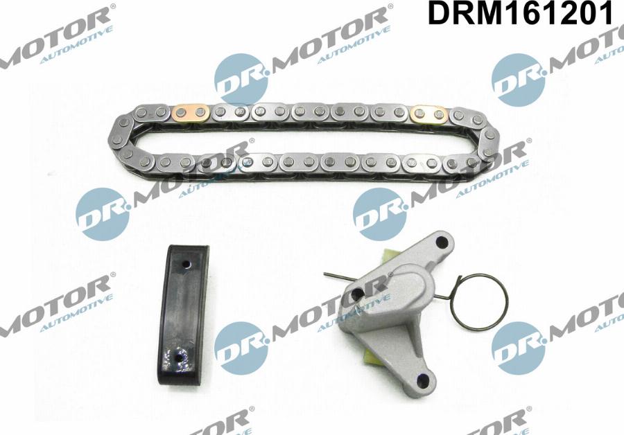 Dr.Motor Automotive DRM161201 - Комплект ланцюга приводу распредвала autozip.com.ua