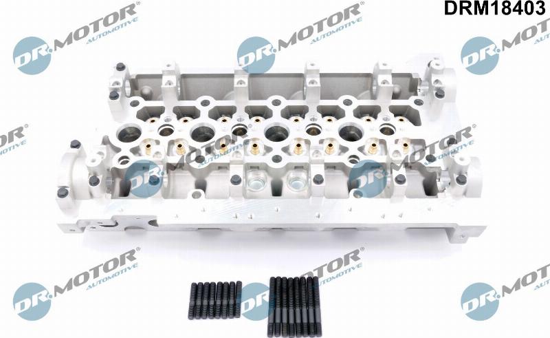 Dr.Motor Automotive DRM18403 - Головка циліндра autozip.com.ua