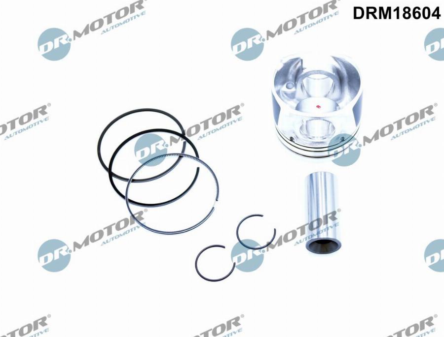 Dr.Motor Automotive DRM18604 - Поршень autozip.com.ua