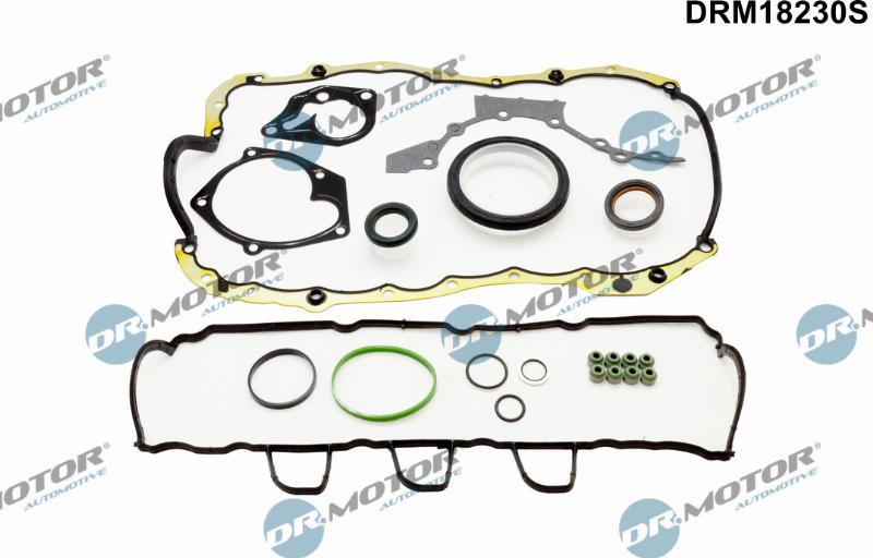 Dr.Motor Automotive DRM18230S - Комплект прокладок, двигун autozip.com.ua
