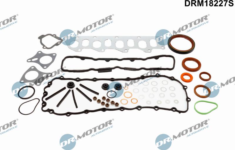 Dr.Motor Automotive DRM18227S - Комплект прокладок, двигун autozip.com.ua
